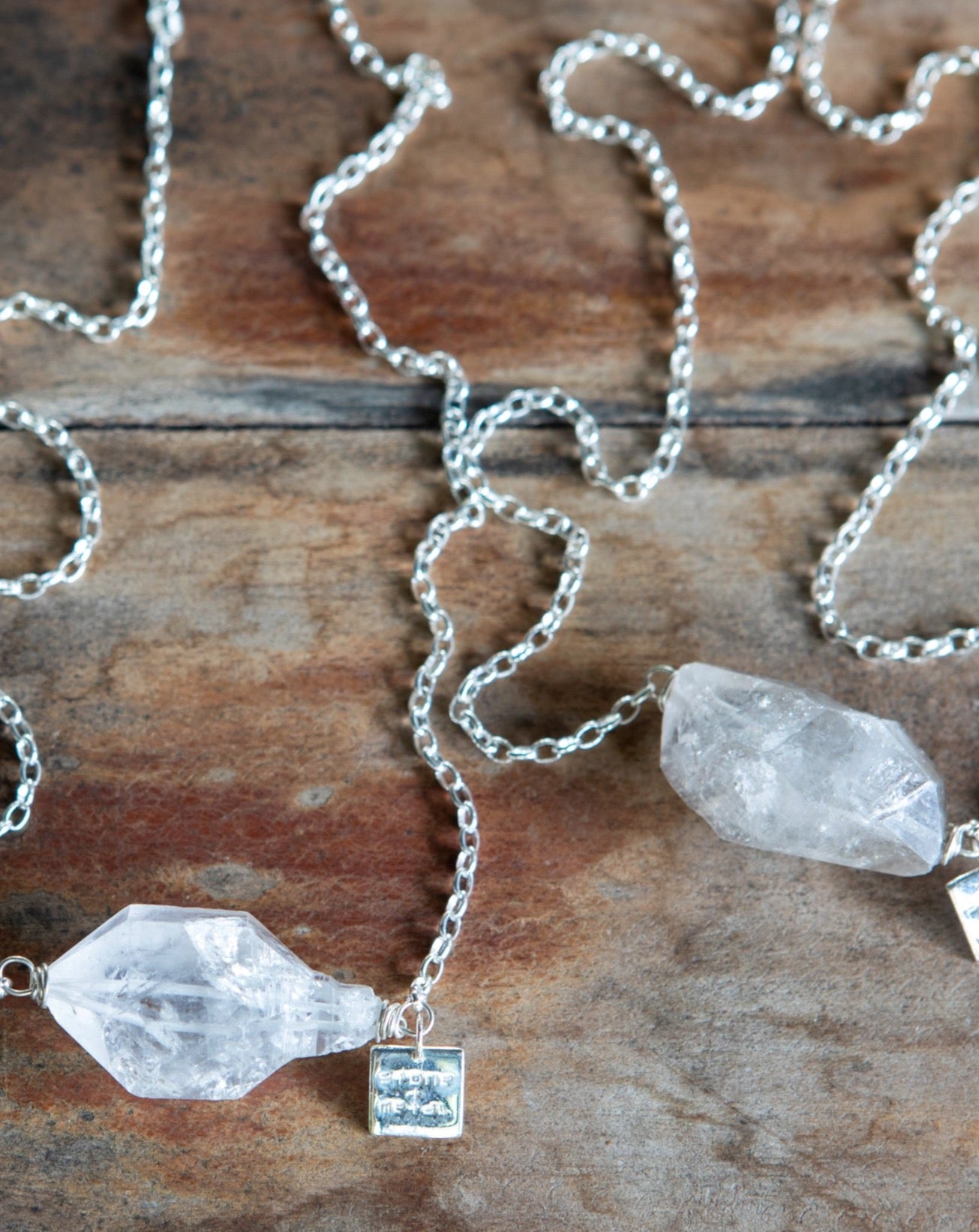 Tibetan Quartz Raw Necklace