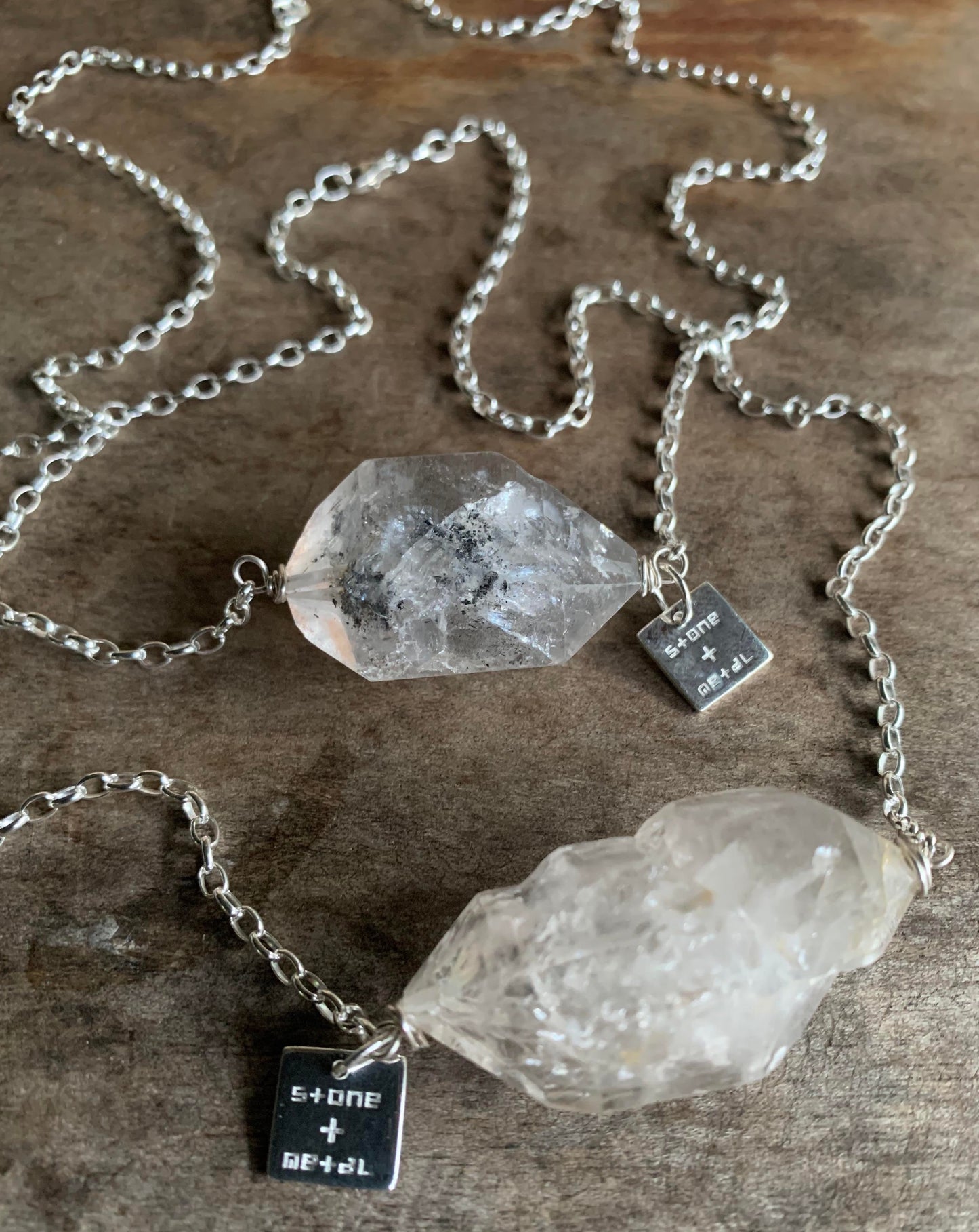 Tibetan Quartz Raw Necklace