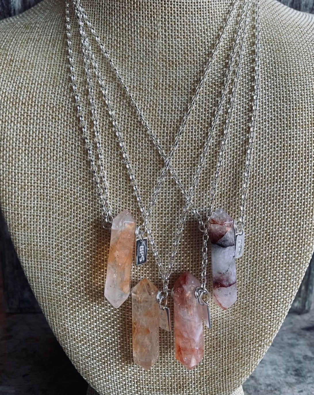 Lepidocrocite Quartz Necklace