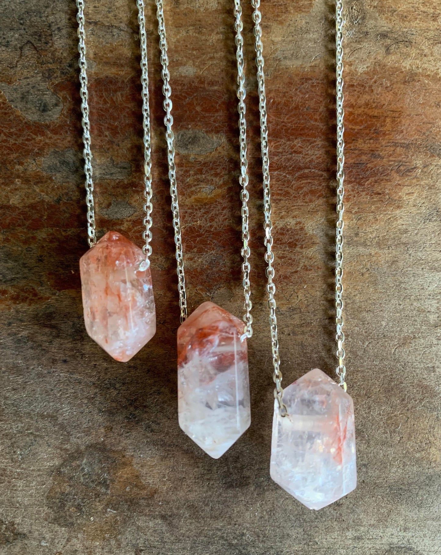 Lepidocrocite Quartz Necklace