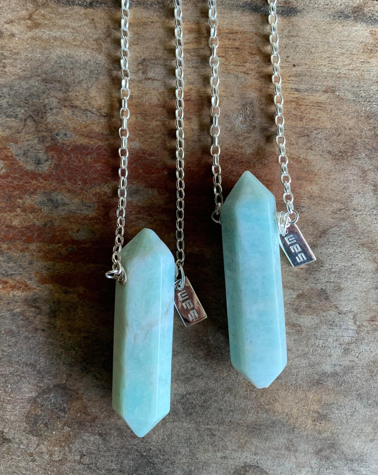 Amazonite Double Point Necklace