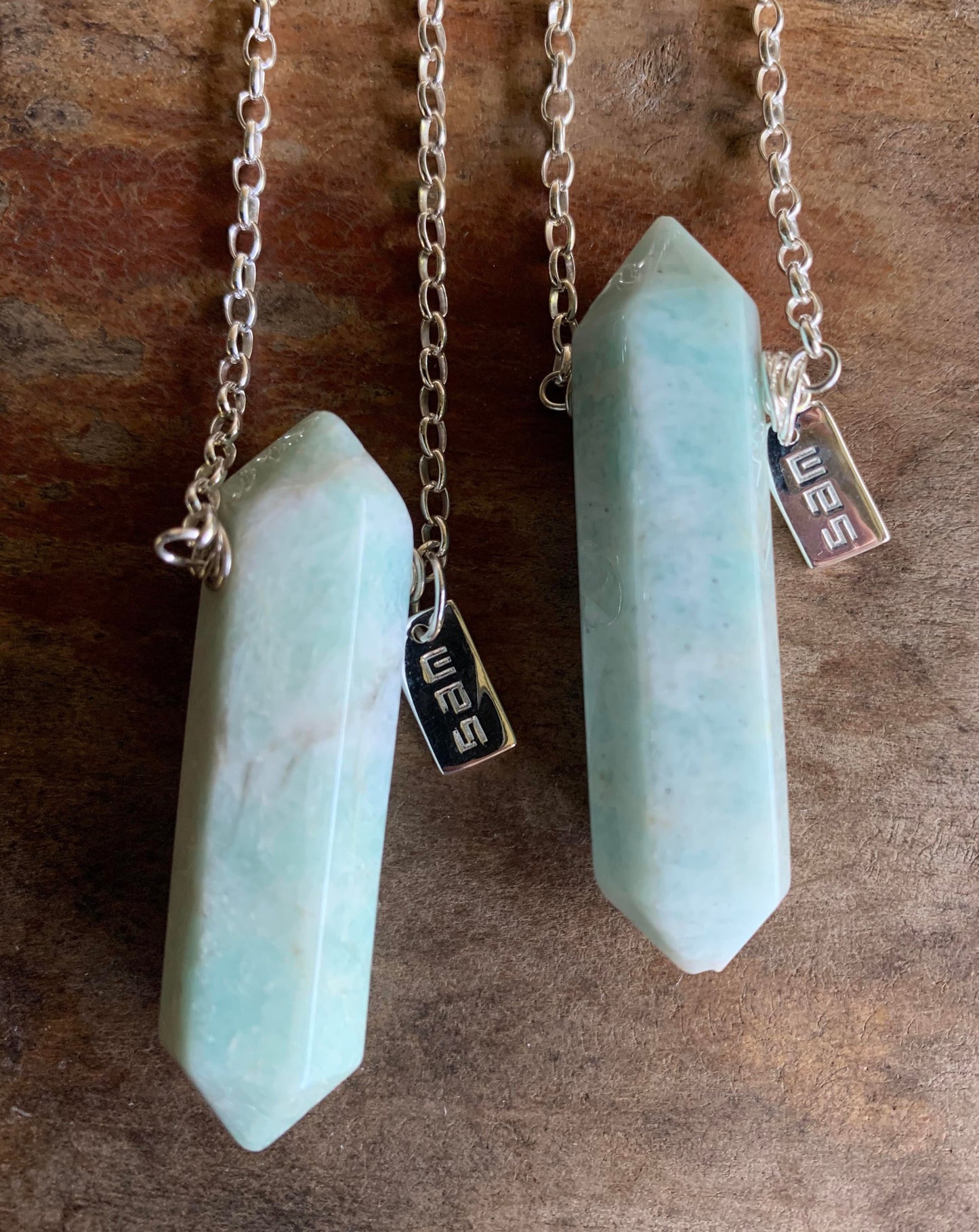 Amazonite Double Point Necklace