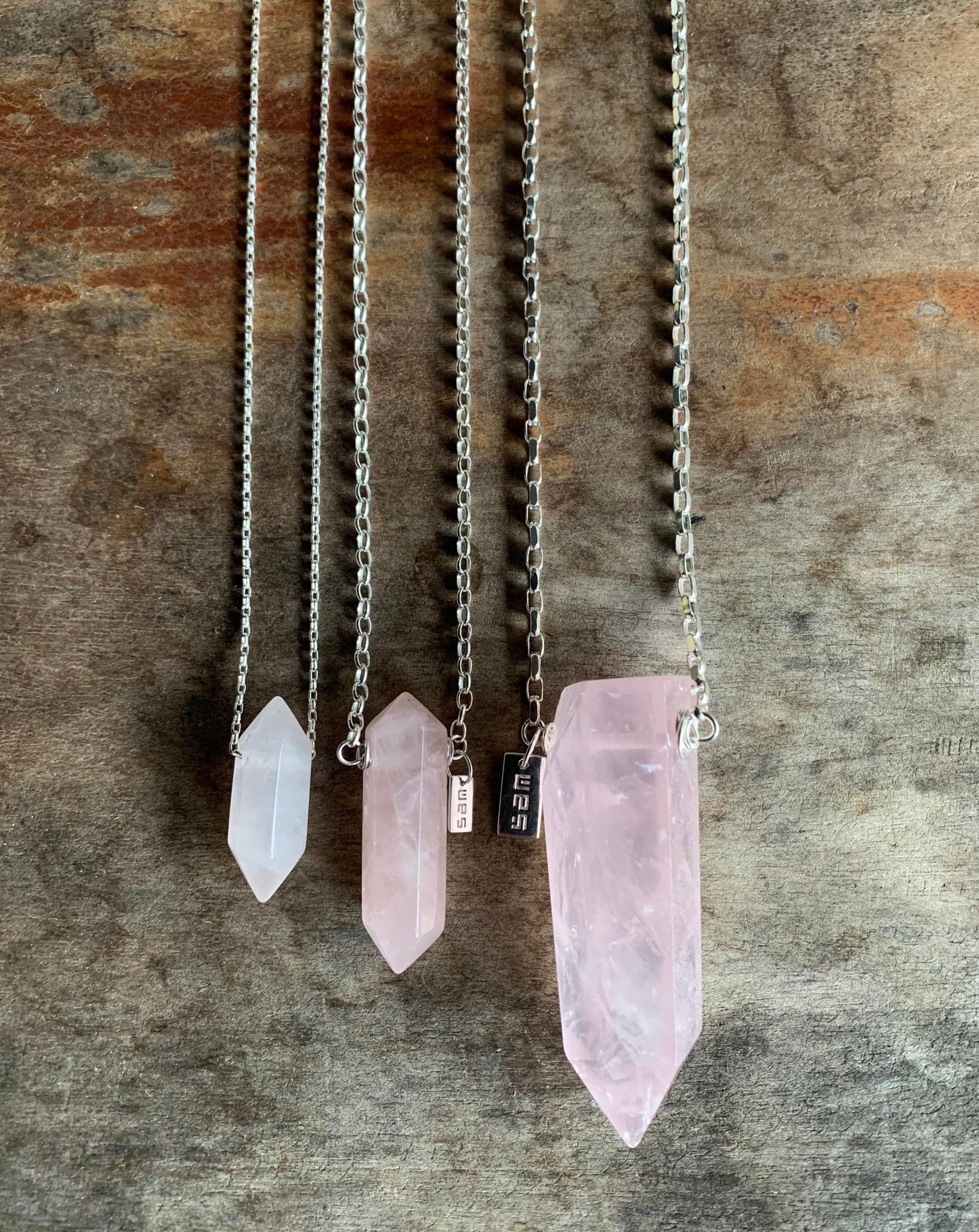 Rose Quartz Necklaces