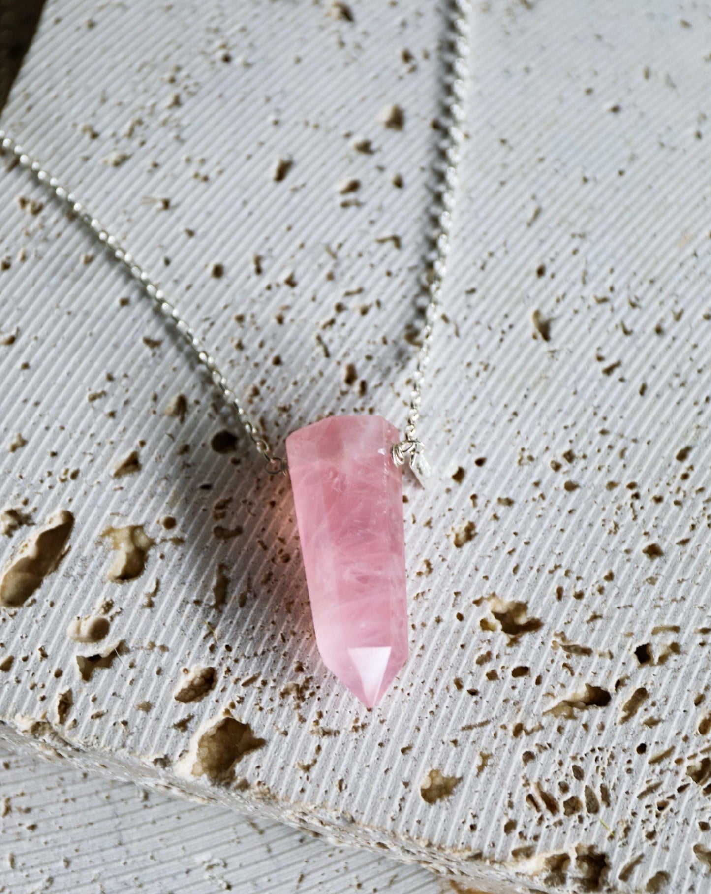 Rose Quartz Necklaces