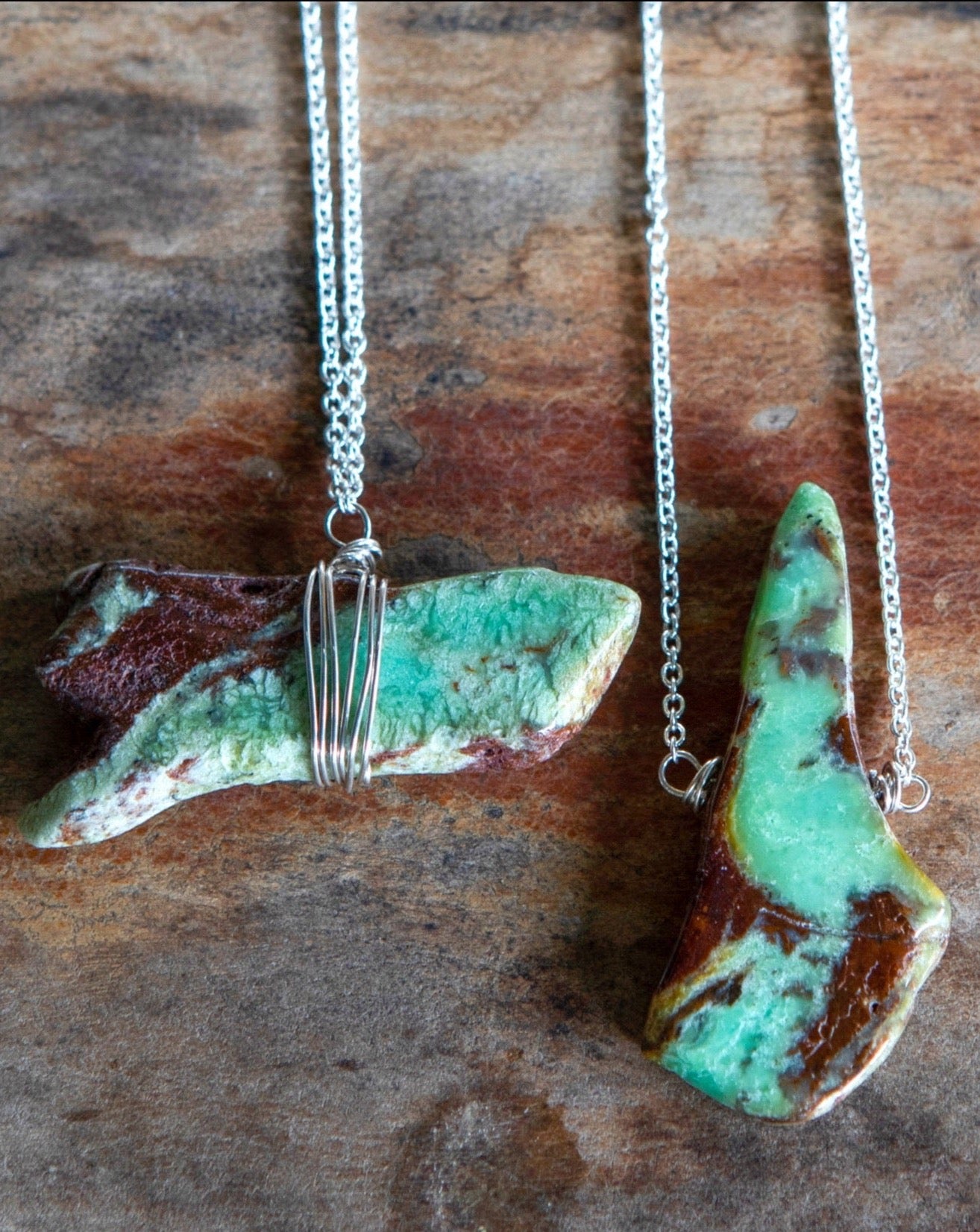 Chrysocolla necklace store