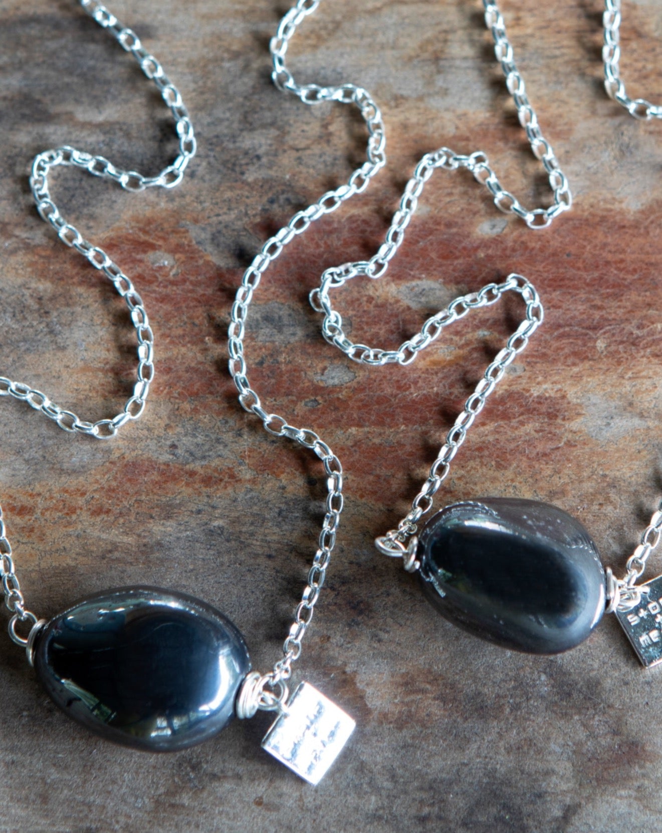 Real store hematite necklace