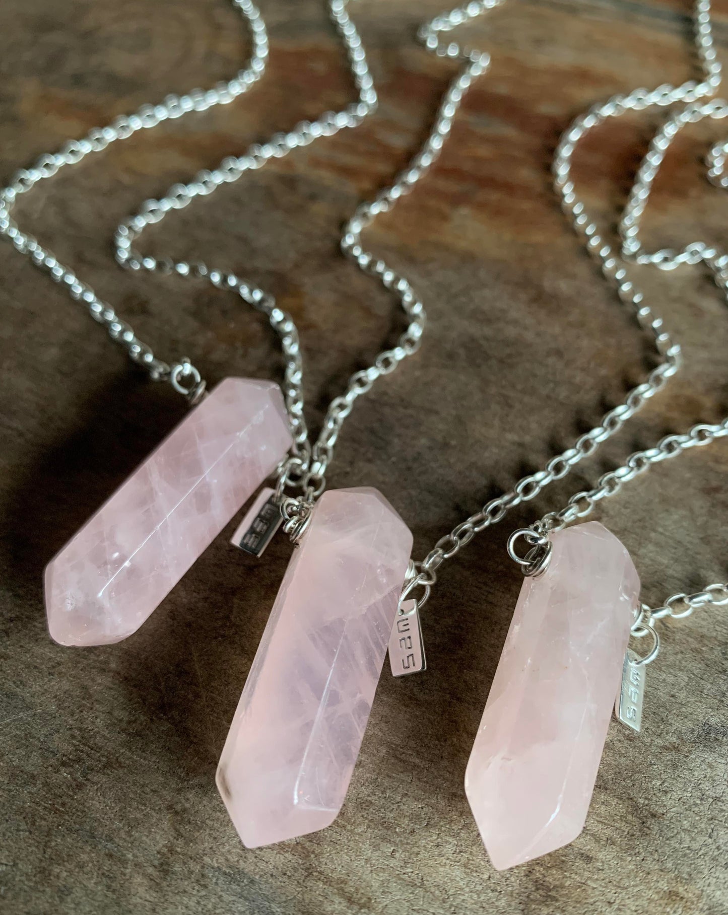 Rose Quartz Necklaces